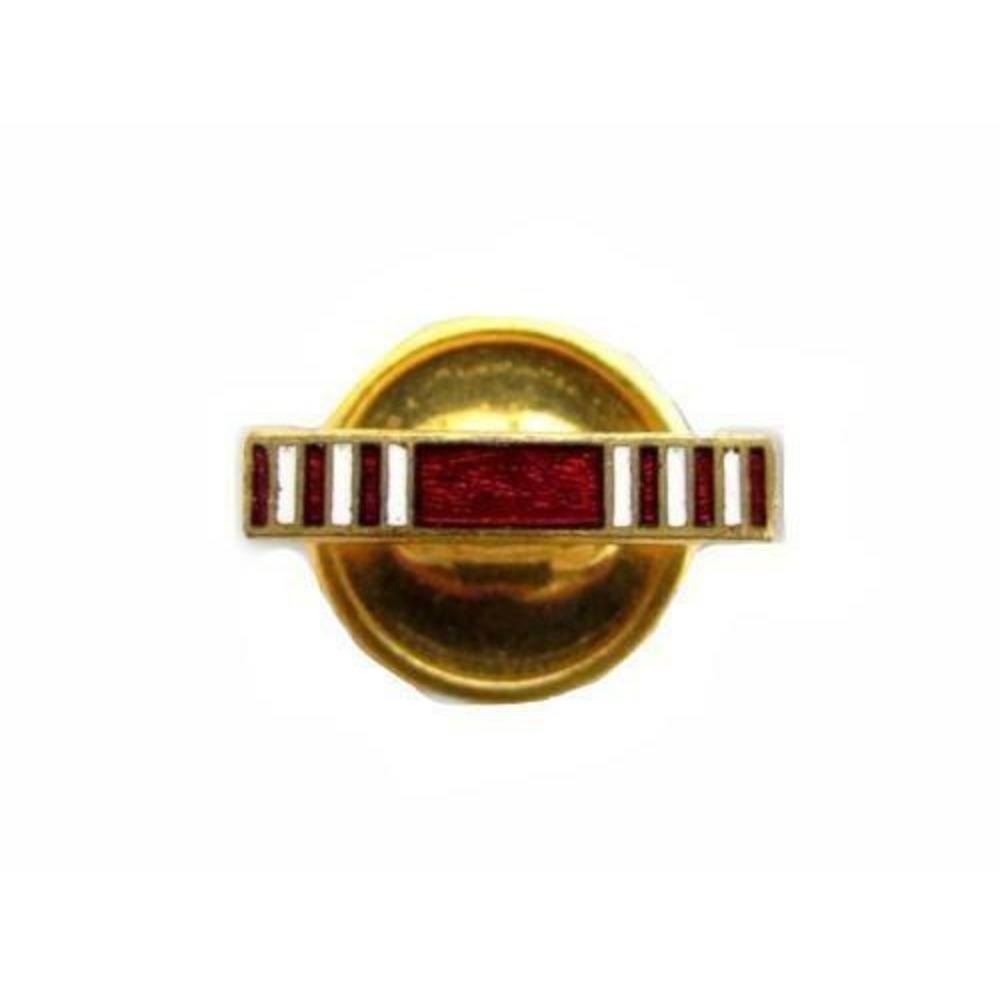 Vintage Old WWII Good Conduct Red White US Army Lapel Shirt STUD Pin*Military